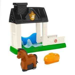 ⭐️4/$10 Fisher Price Little People Horse and Stable